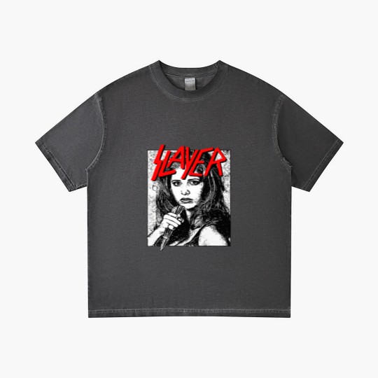 Discover Buffy The Vampire Slayer Halloween Lieben Movie Gradient T Shirts