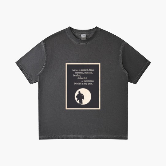 Discover TV Quote - The Prisoner Gradient T Shirts