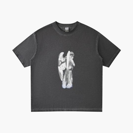 Discover Weeping angel - Doctor Who - blue - Doctor Who - Gradient T Shirts