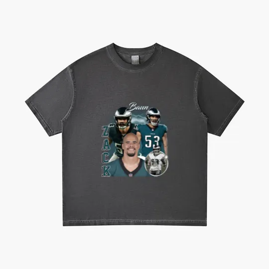 Discover Vintage 90s Graphic Style Zack Baun Gradient T Shirts, Zack Baun Gradient T Shirts, Vintage Sport Gradient T Shirts, Retro American Football Bootleg Gift