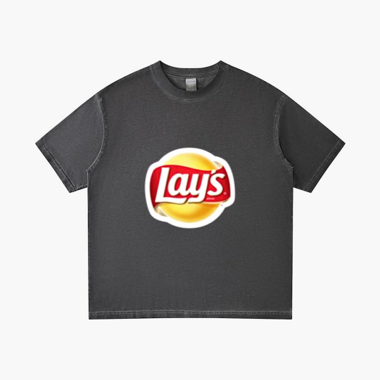 Discover Lays Logo Gradient T Shirts