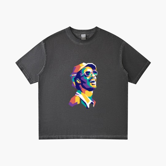 Discover Stevie Wonder WPAP Limit Color Gradient T Shirts