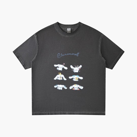 Discover Cinnamoroll Sanrio Pattern Gradient T Shirts