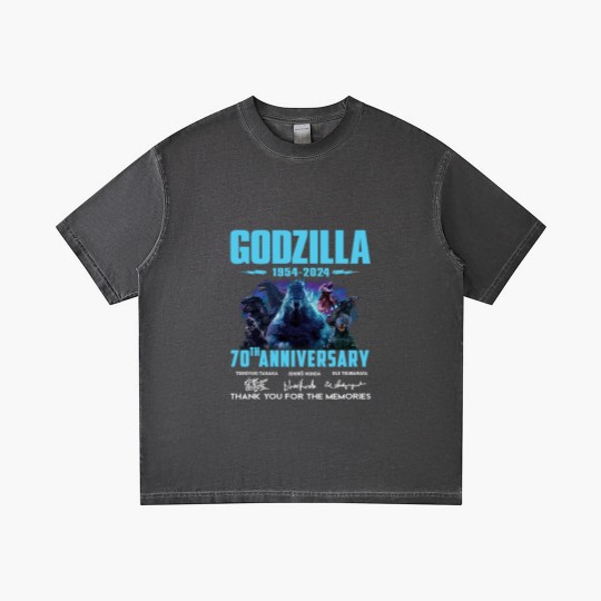 Discover God zilla 1954-2024 70th Anniversary Thank You Gradient T Shirts, God zilla Gradient T Shirts