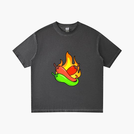 Discover hot peppers Gradient T Shirts