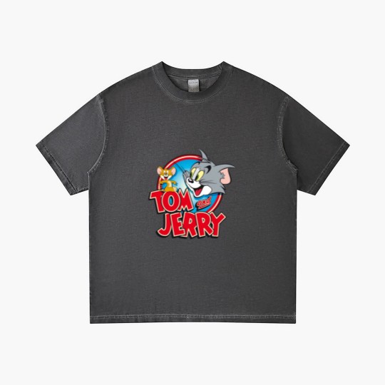 Discover Tom And Jerry Cartoon Gradient T Shirts