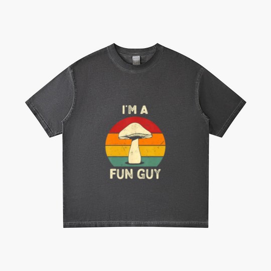 Discover Funny Funguy Mushroom Gradient T Shirts Fungi Joke Pun Mushroom Pickers Gradient T Shirts