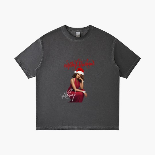 Discover Merry Christmas Whitney Houston Gradient T Shirts