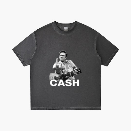 Discover Johnny Cash Unisex Gradient T Shirts: Finger