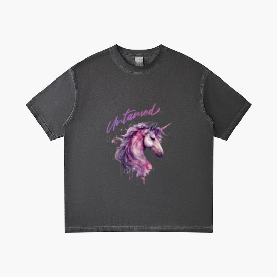 Discover Unicorn Gradient T Shirts, Retro 80s  Gradient T Shirts, Untamed Fantasy Mythical Magical Gradient T Shirts
