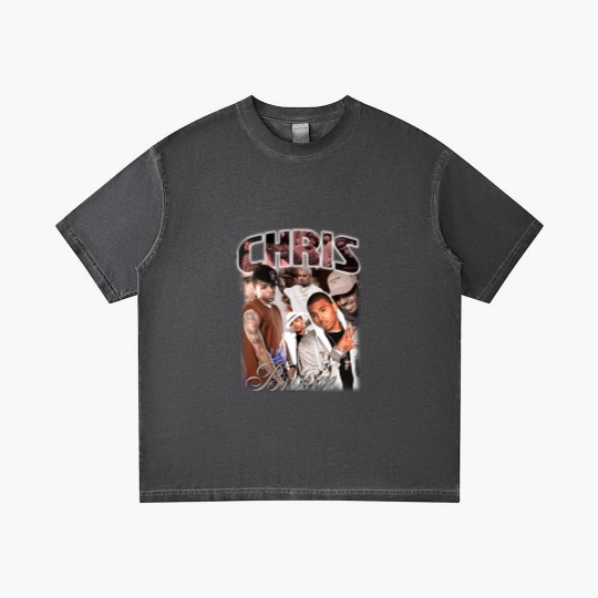 Discover Vintage Chris Brown Gradient T Shirts, Chris Brown Gradient T Shirts, Chris Brown Hip Hop Gradient T Shirts