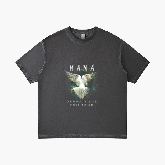 Discover MANA Drama Y Luz Tour Promo Concert Album Gradient T Shirts