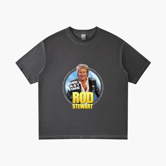 Discover Rod Stewart 2025 tour Gradient T Shirts BLACK Gradient T Shirts