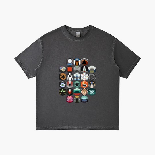 Discover Destiny 2 Vow Of Disciple Raid Symbols Short-Sleeve Gradient T Shirts