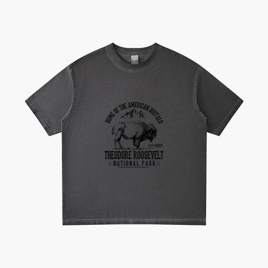 Discover Theodore Roosevelt National Park Souvenirs Hiking Adventure - Theodore Roosevelt - Gradient T Shirts