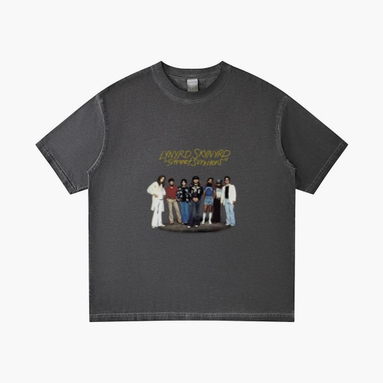 Discover Lynyrd Skynyrd Gradient T Shirts, Street Survivors Gary Rossington Collins Gradient T Shirts