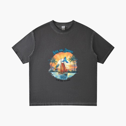 Discover Jimmy Buffett Memorial Gradient T Shirts, Jimmy Buffett Quote Gradient T Shirts, Rock Music Gradient T Shirts