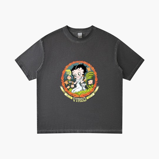 Discover Virgo - Betty Boop Zodiac Gradient T Shirts