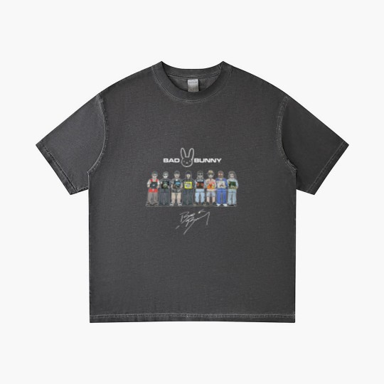 Discover All Albums  Bad Bunny New Album Gradient T Shirts, Debi Tirar Mas Fotos