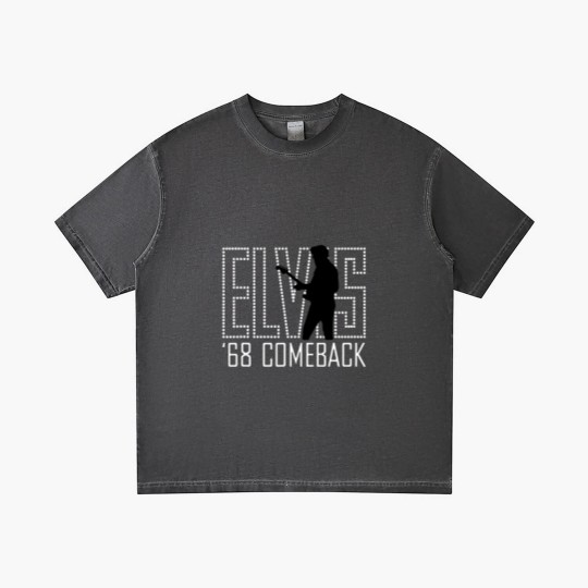 Discover Elvis Presley  68 Comeback Red Sign Gradient T Shirts