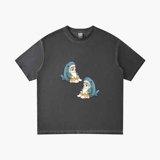 Discover mofu sand 004-2cute cat kitty meeeeow SHARK Gradient T Shirts