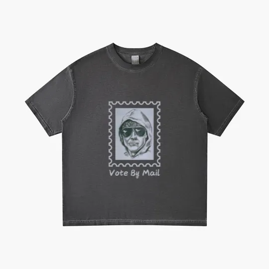 Discover Vote By Mail Gradient T Shirts | Ted Kaczynski Unabomber Sketch