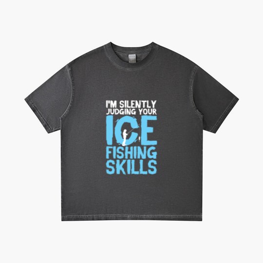 Discover Ice Fishing - Ice Fishing Gift - Gradient T Shirts