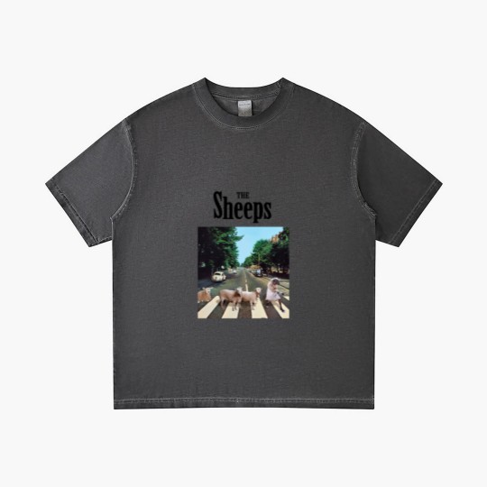 Discover Abbey Road The sheeps Gradient T Shirts