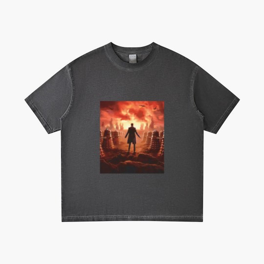 Discover Doctor Who 60th Anniversary Dalek Invasion Gradient T Shirts