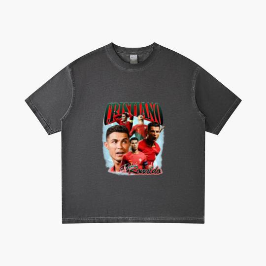Discover Christiano Ronaldo Gradient T Shirts, Christiano Ronaldo fan Gradient T Shirts