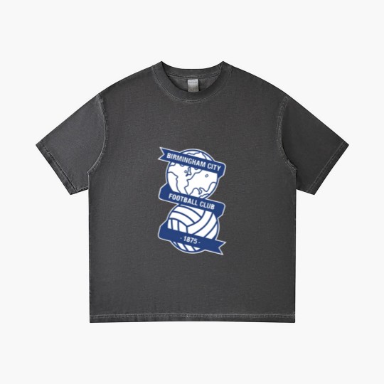 Discover Birmingham City FC Logo Gradient T Shirts