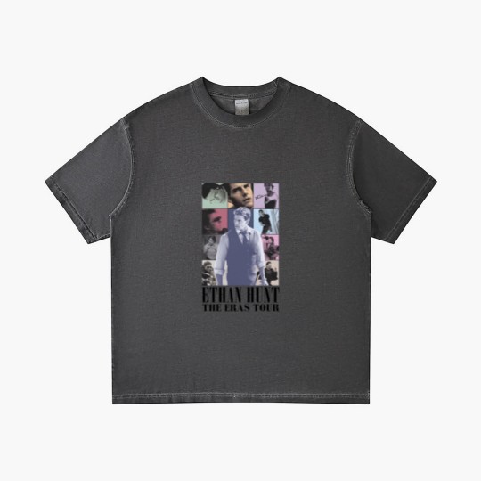 Discover Tom Cruise Ethan Hunt The Erass Tourr Unisex Gradient T Shirts