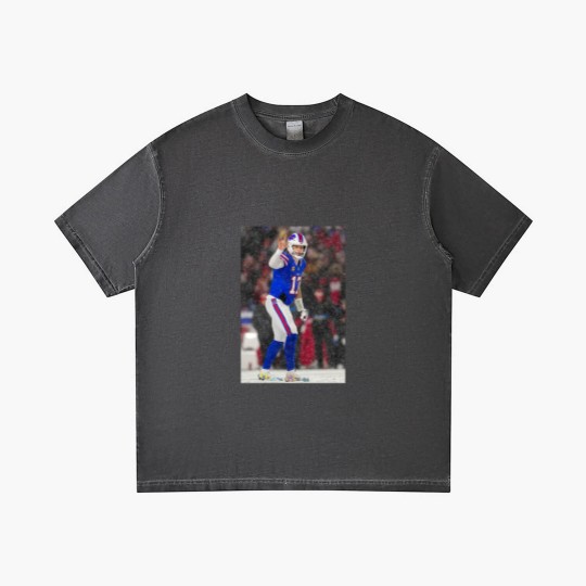 Discover Josh Allen Football Gradient T Shirts, Buffalo Fan Gift