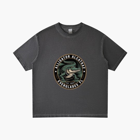 Discover Alligator Alcatraz Gradient T Shirts, Everglades Florida Parody Gradient T Shirts