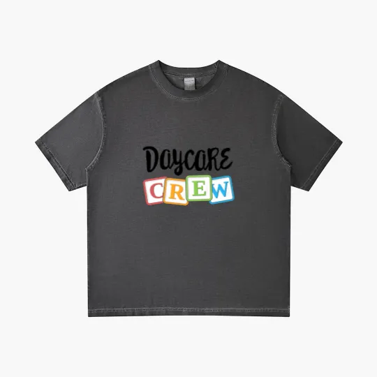 Discover Daycare Crew Childcare Team Squad Provider After Gradient T Shirts
