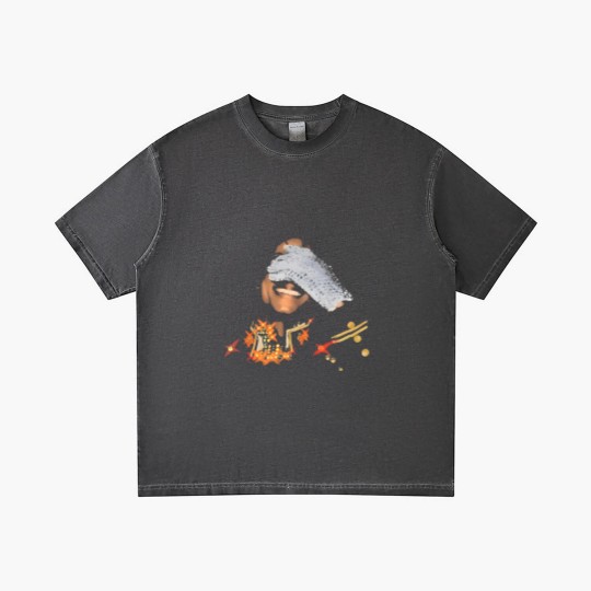 Discover Michael Jackson "On Face" Gradient T Shirts , MJ Gradient T Shirts , Graphic 90s Gradient T Shirts