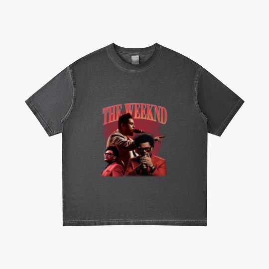 Discover Weeknd Vintage Merch Gradient T Shirts