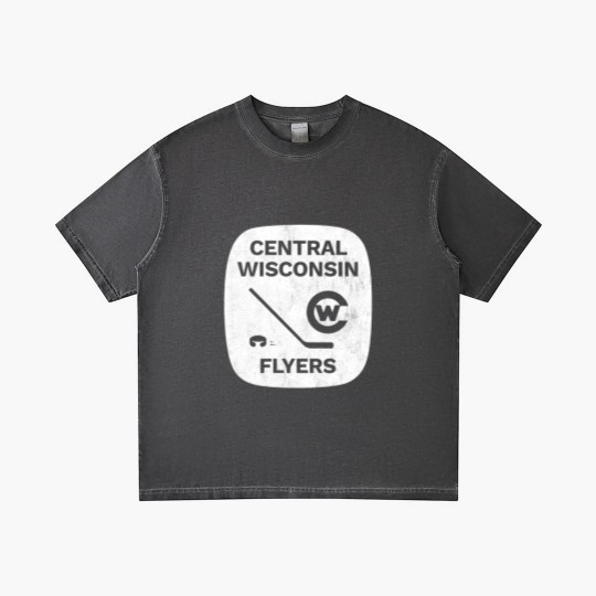 Discover DEFUNCT - Central Wisconsin Flyers Hockey - Wisconsin - Gradient T Shirts