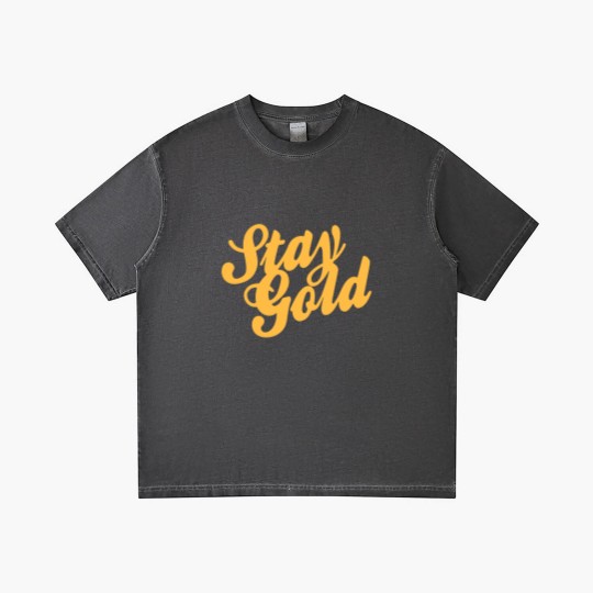 Discover Stay Gold - Outsiders Gradient T Shirts