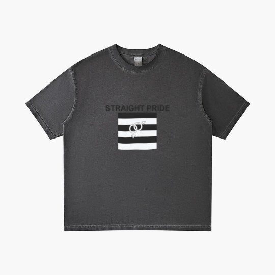 Discover Straight Pride Gradient T Shirts Gender Symbols Men & Woman