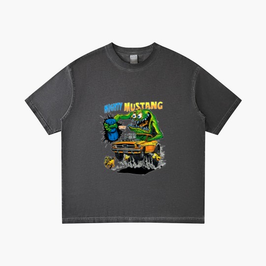 Discover ED ROTH RAT FINK ORIGINAL MIGHTY MUSTANG BLACK Gradient T Shirts