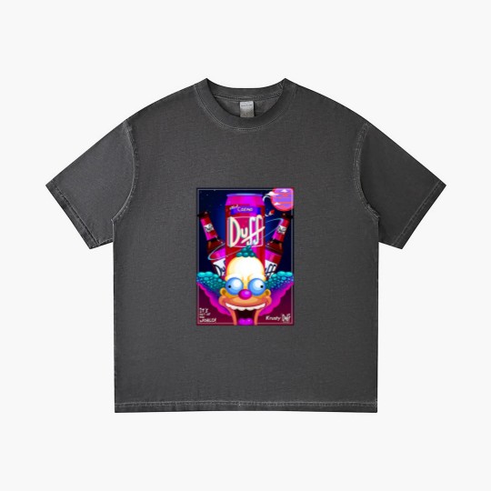 Discover Krusty the Clown Gradient T Shirts, Duff Beer Gradient T Shirts Gradient T Shirts, Simpson Gradient T Shirts