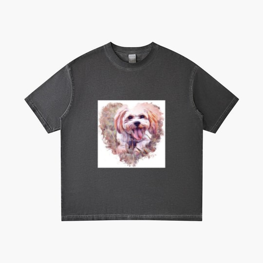 Discover Riley the Cavachon Gradient T Shirts