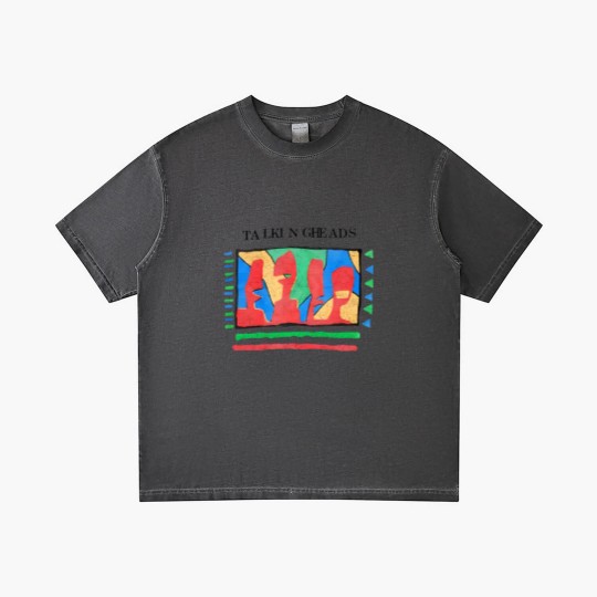 Discover Talking Heads Vintage Distressed - Talking Heads - Gradient T Shirts