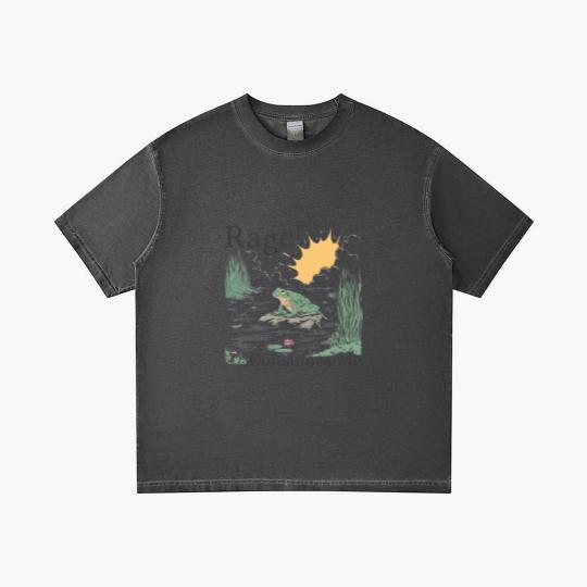 Discover Rage Consumes Me Gradient T Shirts, Frog Pond Gradient T Shirts, Meme Frog Gradient T Shirts, Vintage Style Unisex Gradient T Shirts