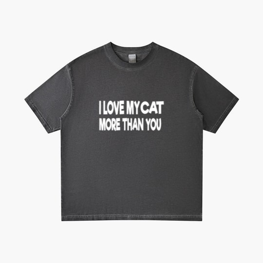 Discover i love my Cat more than you Gradient T Shirts