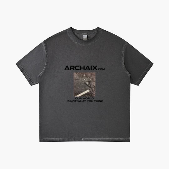 Discover Archaix - Our World Is Not What You Think Gradient T Shirts
