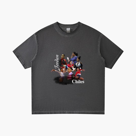 Discover Jordan Chiles Gradient T Shirts | 2024 Olympics