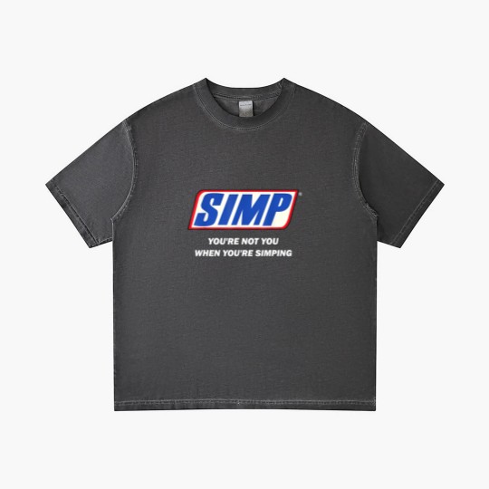 Discover Simp Meme You're not You When You're Simping Gradient T Shirts