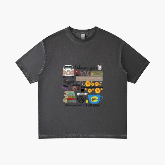 Discover Vintage Stars Hollow Gradient T Shirts, Gilmore Girls Gradient T Shirts